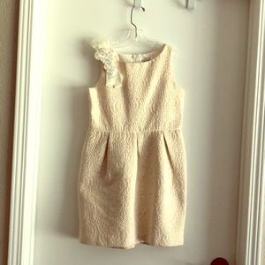 Formal Foil Jacquard Dress